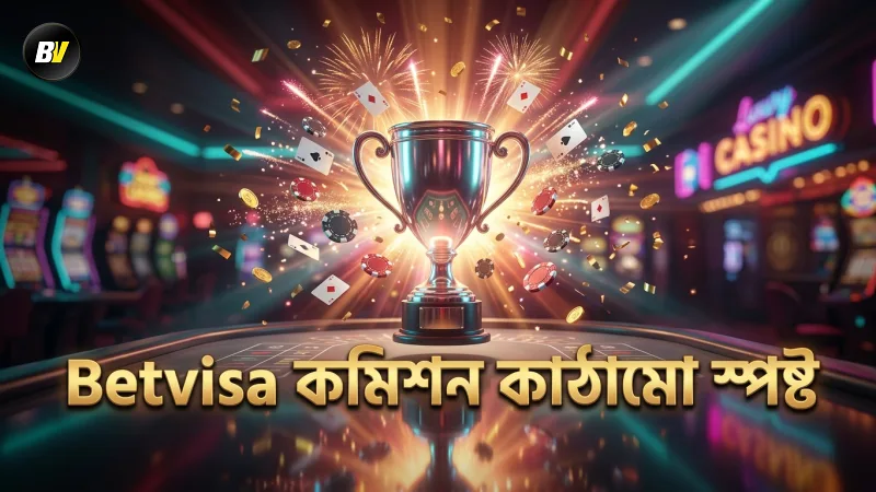 কমিশন কাঠামো বুঝে ব্যালেন্স সঠিক রাখুন Betvisa তে