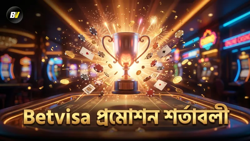 Betvisa প্রমোশন সম্পর্কিত বিস্তারিত শর্ত ও নিয়মাবলী।