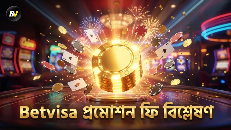 Betvisa প্রমোশনের ফি এবং বাজির সীমাবদ্ধতার বিশ্লেষণ।