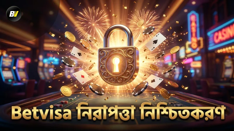 Betvisa প্রমোশন ব্যবহারে নিরাপত্তা এবং দায়িত্বশীল গেমিং নিশ্চিত।