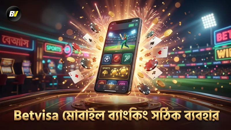 Betvisa ডিপোজিট প্রক্রিয়ায় মোবাইল ব্যাংকিংয়ের সঠিক ব্যবহার।