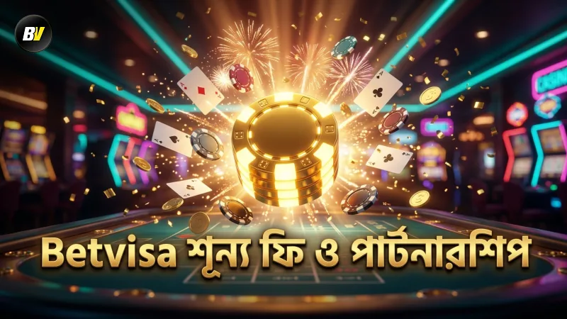 Betvisa-এর শূন্য ট্রানজেকশন ফি ও বিশ্বাসযোগ্য পেমেন্ট পার্টনার।