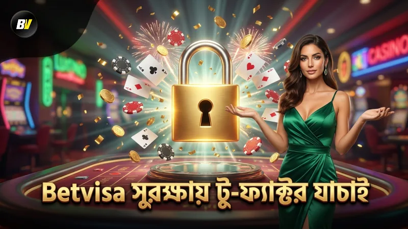 Betvisa টু-ফ্যাক্টর অথেনটিকেশন নিরাপত্তা বাড়ায়।