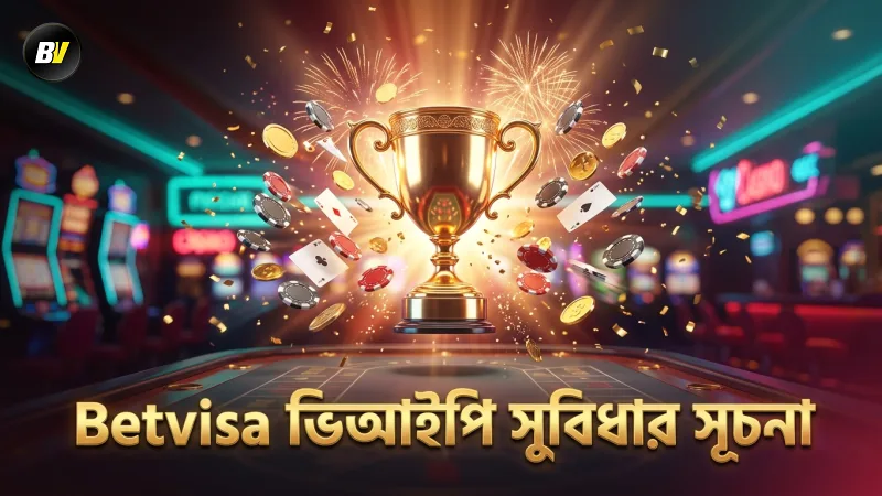 Betvisa ভিআইপি স্তরের বিভিন্ন সুবিধার সূচনা।