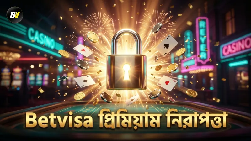 Betvisa ভিআইপি প্রোগ্রামের প্রিমিয়াম নিরাপত্তা ব্যবস্থা।