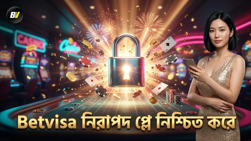 নিরাপত্তা যাচাই ও এনক্রিপশনের মাধ্যমে Betvisa নিশ্চিত করে নিরাপদ প্লে