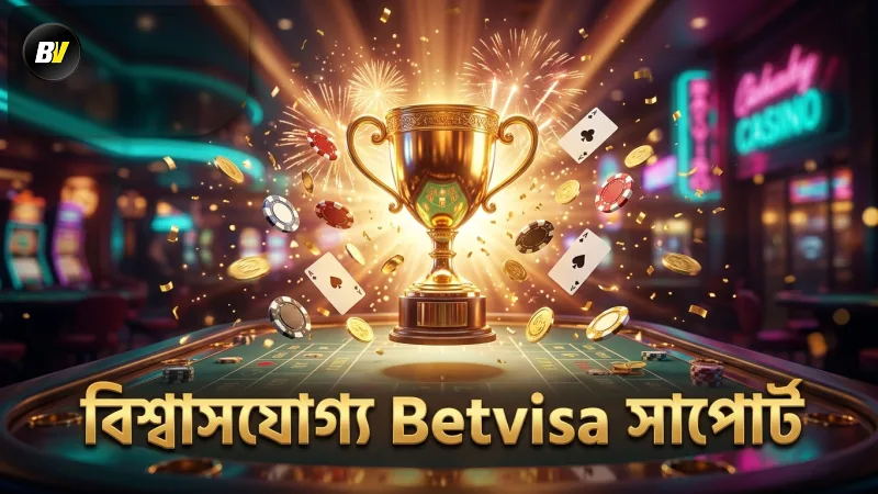 প্রশিক্ষণপ্রাপ্ত Betvisa সাপোর্ট টিম আপনার প্রশ্নের নির্ভরযোগ্য উত্তর দেয়