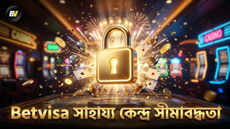 Betvisa সাহায্য কেন্দ্রের সীমাবদ্ধতাগুলো স্পষ্টভাবে বর্ণনা করা হয়েছে।