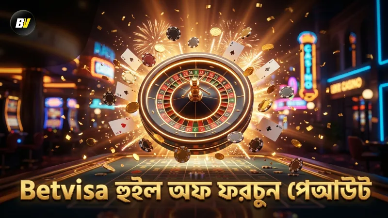 হুইল অফ ফরচুন খেলার পেআউট ও খরচ বিশ্লেষণ করুন Betvisa-তে