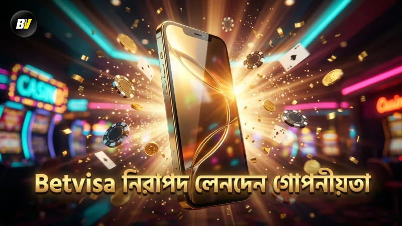 Betvisa প্ল্যাটফর্মে নিরাপদ লেনদেন এবং গোপনীয়তা বজায় থাকে।