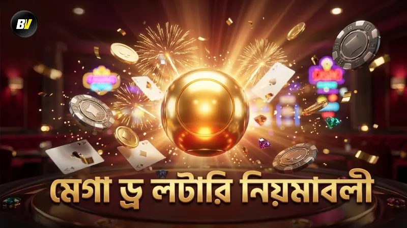 মেগা ড্র লটারির মূল বৈশিষ্ট্য ও নিয়মাবলী ব্যাখ্যা করে