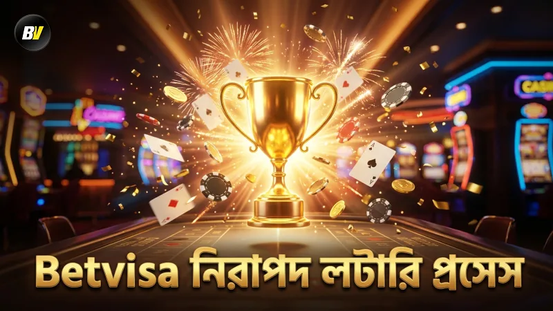 অডিটেড এবং নিরাপদ মেগা ড্র লটারি প্রসেসের দৃশ্যমান উপাদান