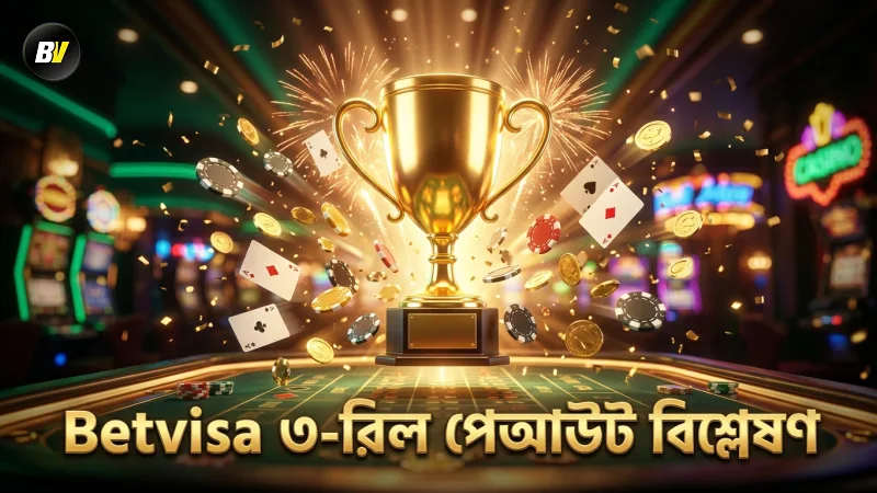 ৩-রিল ক্যাসিনো গেমে Betvisa-র পেআউট চার্ট বিশ্লেষণ