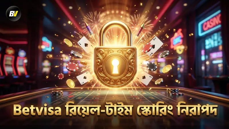 Betvisa প্ল্যাটফর্মে সুরক্ষিত রিয়েল-টাইম স্কোরিং ব্যবস্থা